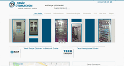 Desktop Screenshot of denizotomasyon.com